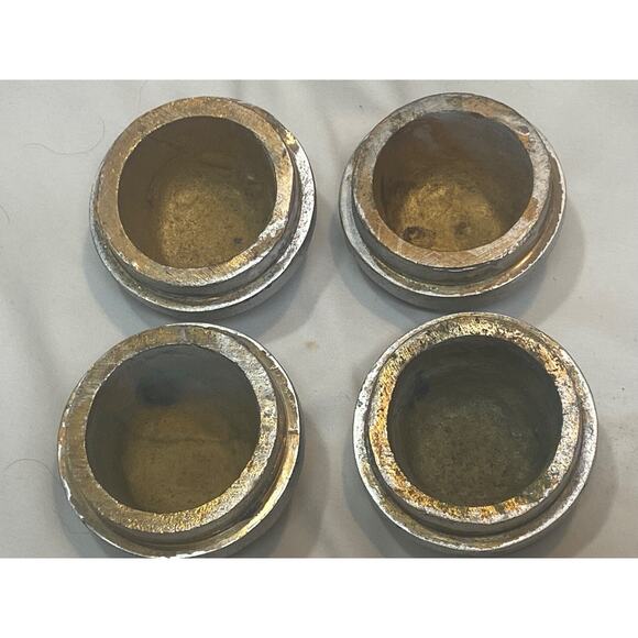 4 Vintage Cast Iron FISH DOLPHIN MOTIF Fence Post Tops - Picture 6 of 16